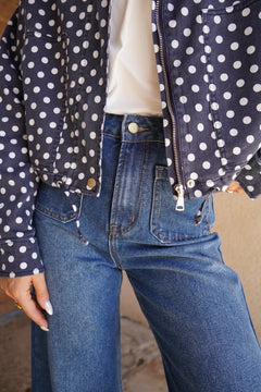Veste Juliette marine