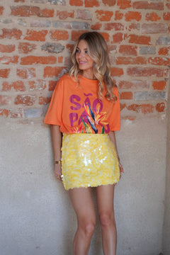 Disco Lemon Skirt