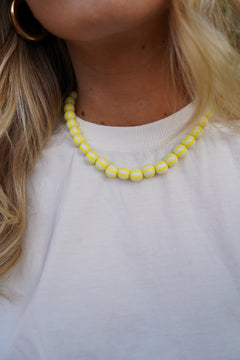 Collier Chupa jaune