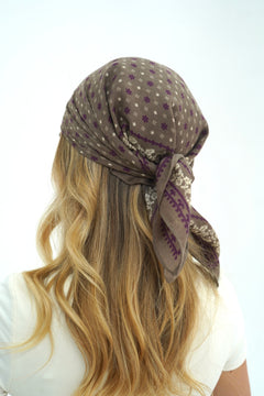 Foulard Joy Taupe