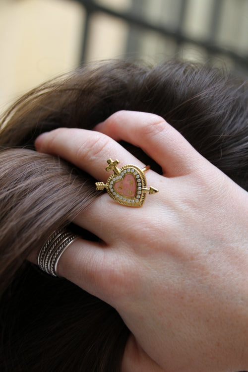 Cupid Rose Ring
