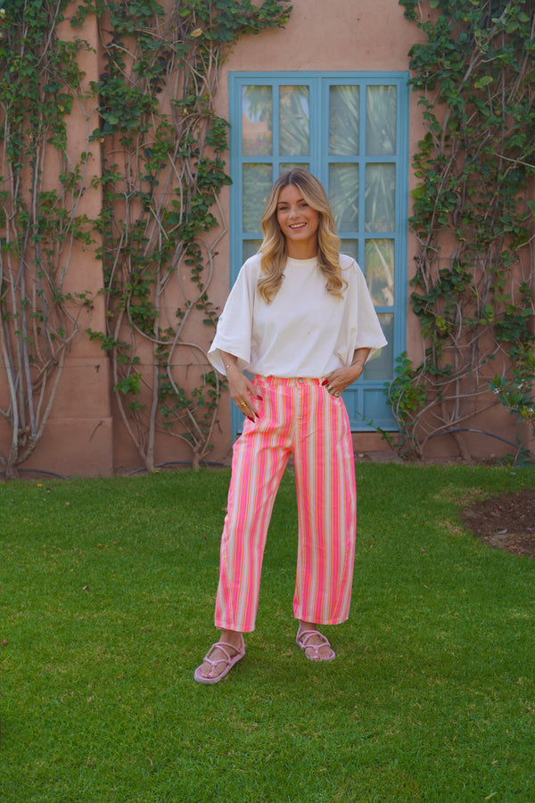 Pantalon Oasis rose