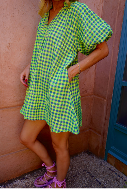 Green Habibi dress