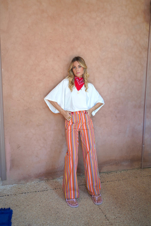 Pantalon Riad orange