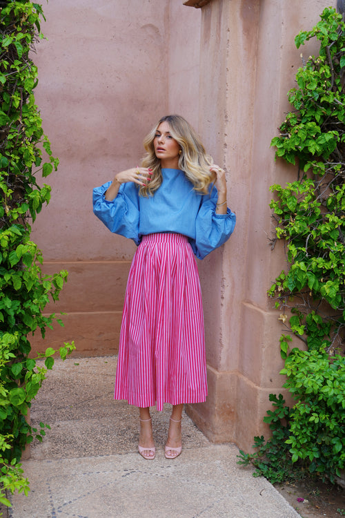 Jupe Asilah fucshia