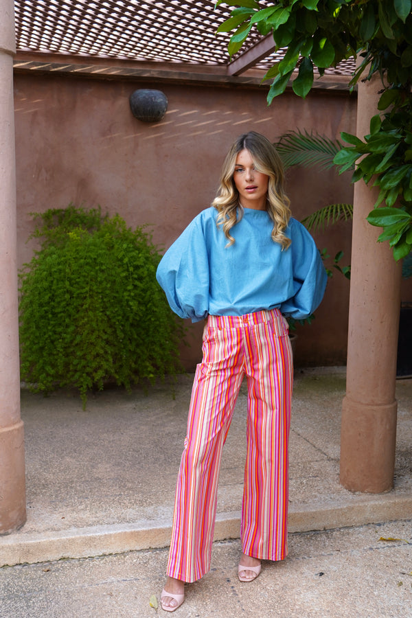 Red Riad Trousers