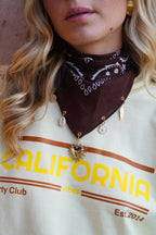 Bandana Mouna marron