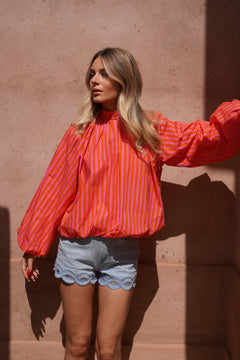 Blouse Merane orange