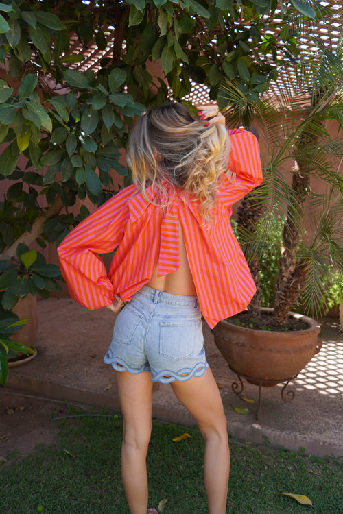 Blouse Merane orange