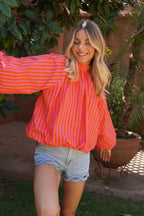 Blouse Merane orange
