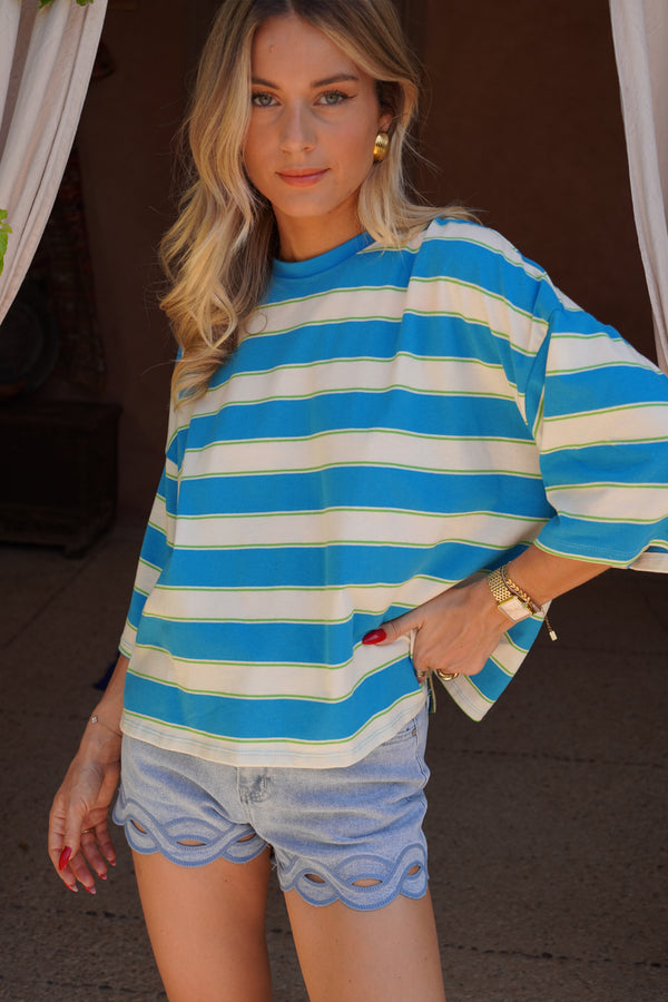 T shirt Ksar bleu