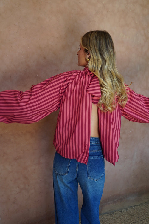 Blouse Merane rouge