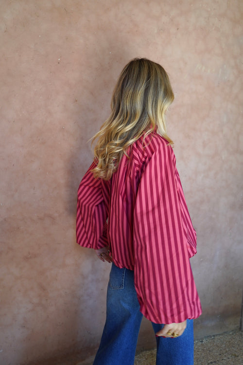Blouse Merane rouge