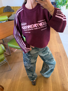 Pull Édition19 bordeaux