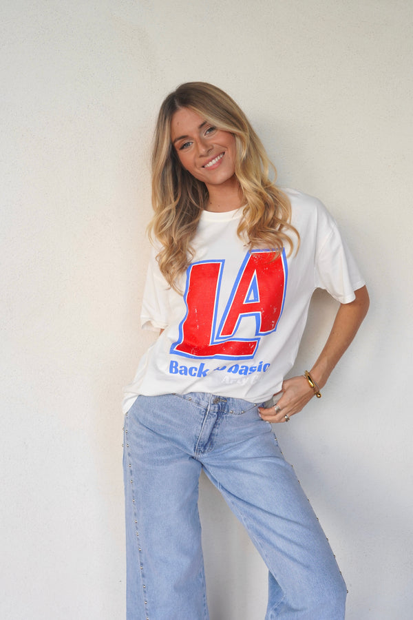 Tshirt LA Blanc
