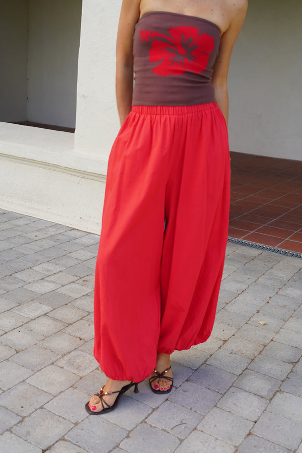 Top Hibiscus Rouge