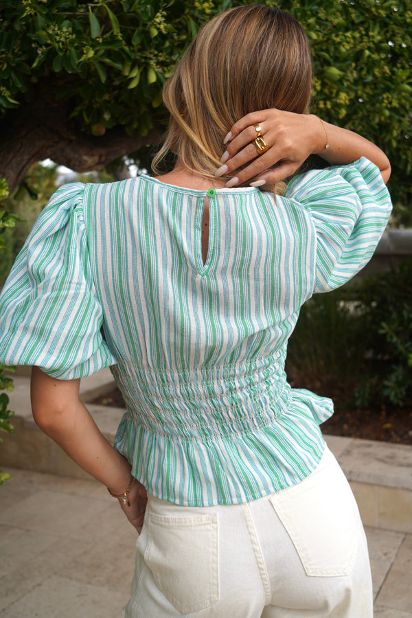 Blouse Limoncello verte