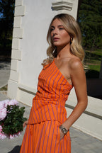 Orange Belucci top