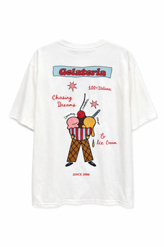 Gelateria White T-shirt