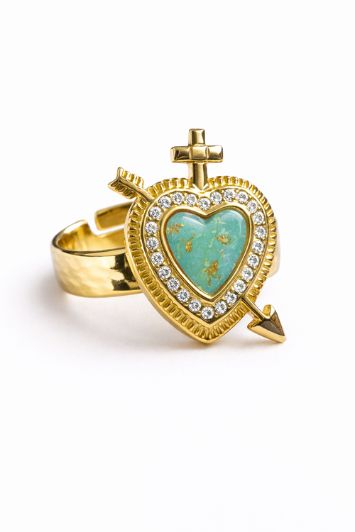 Bague Cupidon Turquoise