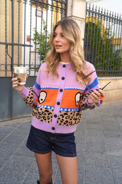 Gilet Soulmate mauve