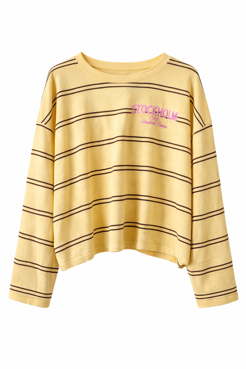 T-shirt Stockholm Jaune