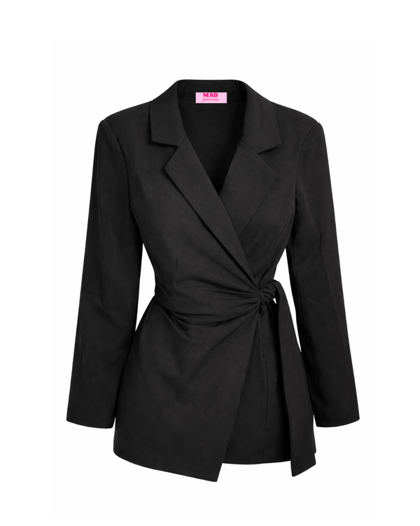 Nora Black Blazer