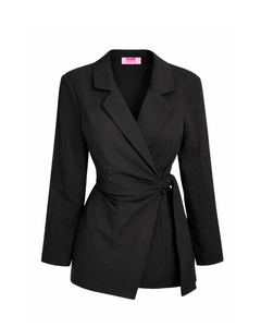 Nora Black Blazer