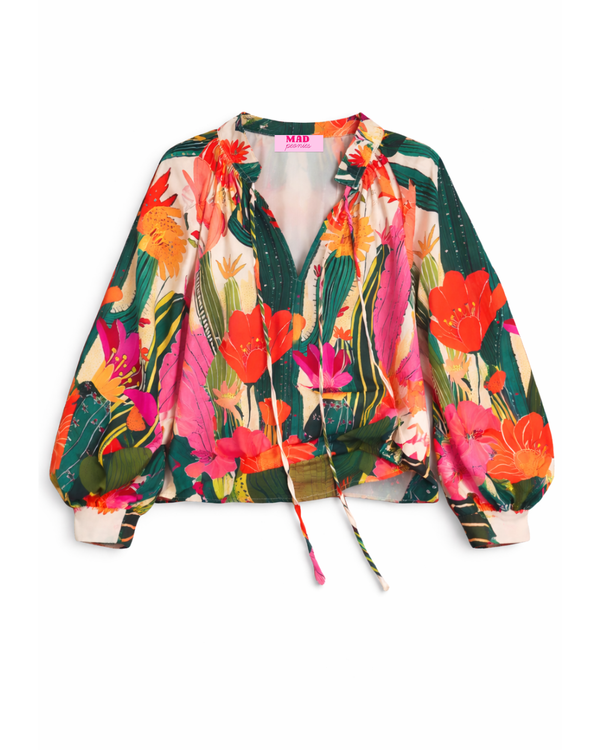 Blouse Tropicana Bloom
