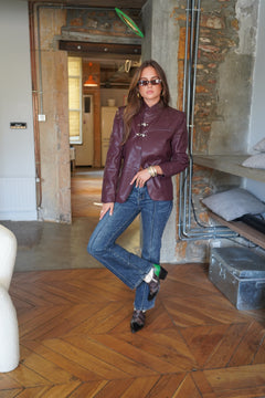 Burgundy Jacket