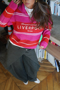 Red/Pink Liverpool Sweater