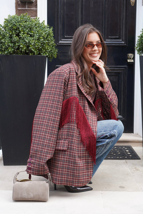 Blazer Léone Bordeaux