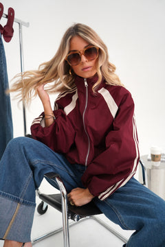 Veste Marla Bordeaux