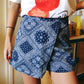 Jupe Short Bandana bleue