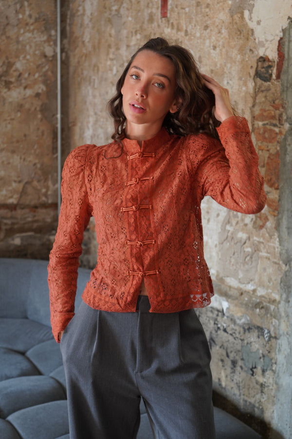 Terracotta Blouse
