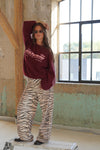 Pull Édition19 bordeaux