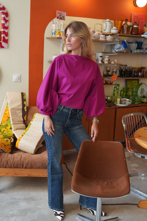 Blouse Cloudy Fuchsia