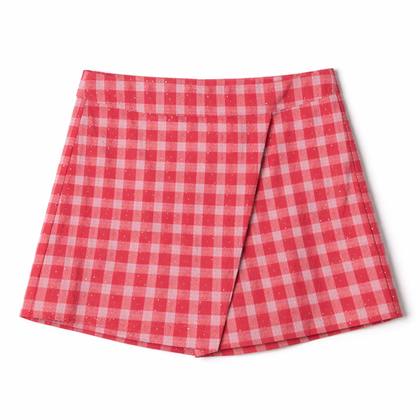 Jupe-short Gingham