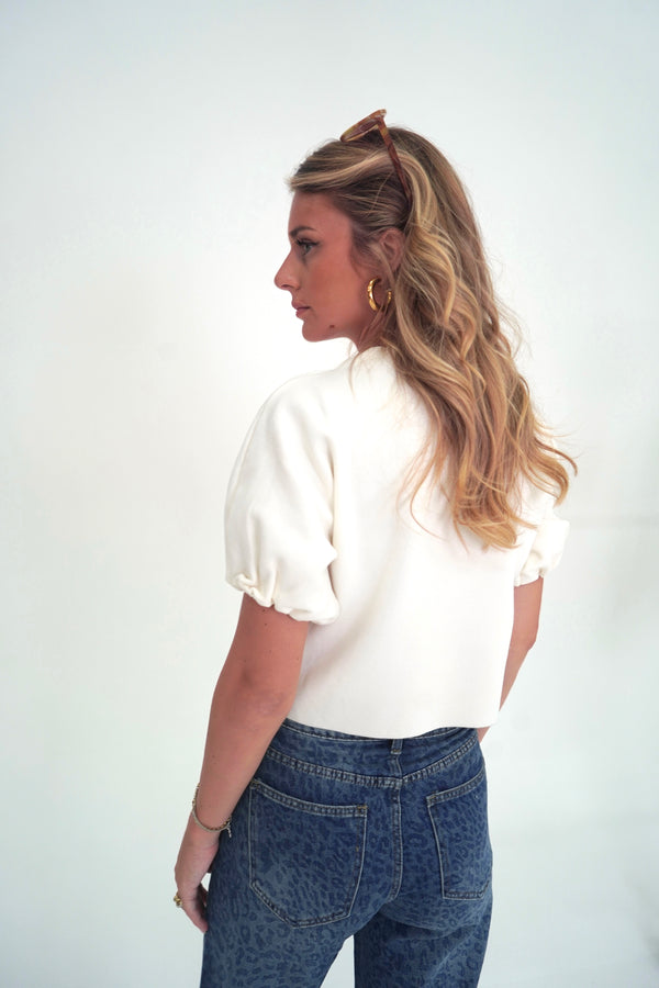 Top Elya blanc