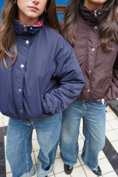Veste Piccadilly Bleue réversible