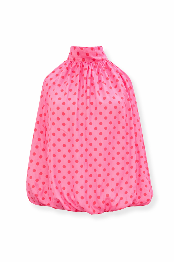 Top Polka Rose