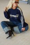 Pull Édition19 bleu marine