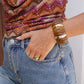 Bracelet Gaou camel