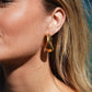 Boucles créoles asymétriques