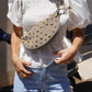 Sac clous beige