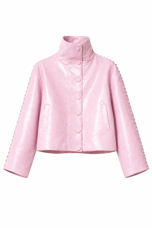 Veste Glossy Girl Rose