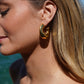 Boucles créoles asymétriques
