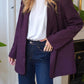 Cara Bordeaux Blazer