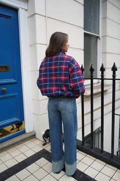 Veste Piccadilly Bleue réversible