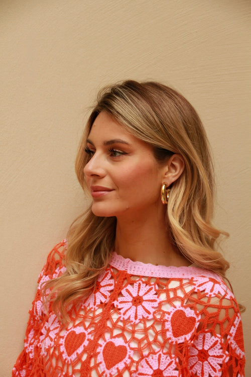 Boucles d'oreilles Loop Dorées